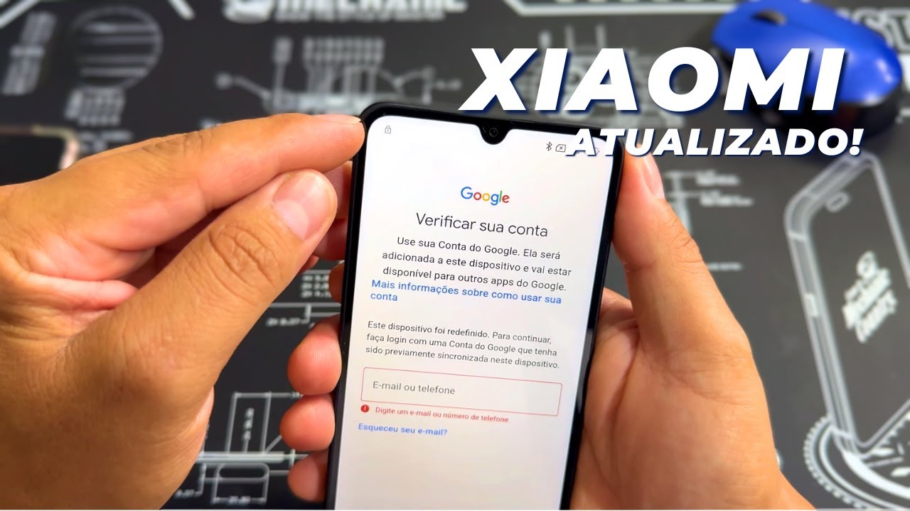 Como Remover CONTA GOOGLE XIAOMI Atualizado!