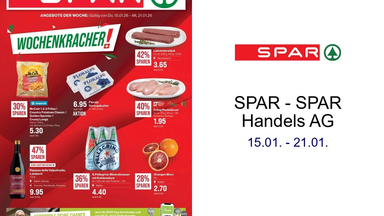 SPAR - SPAR Handels AG 15.01. - 21.01.