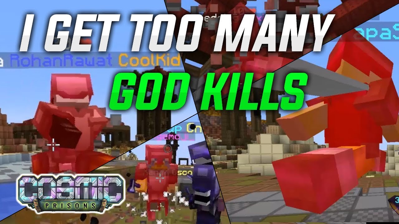 I GET TOO MANY GOD SET KILLS | Cosmic Prisons