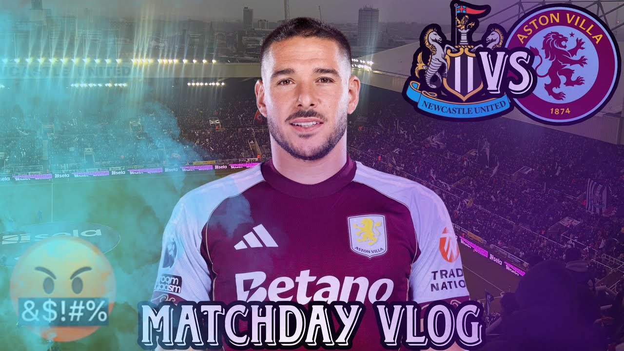 Newcastle vs Aston Villa | premier league | matchday vlog.