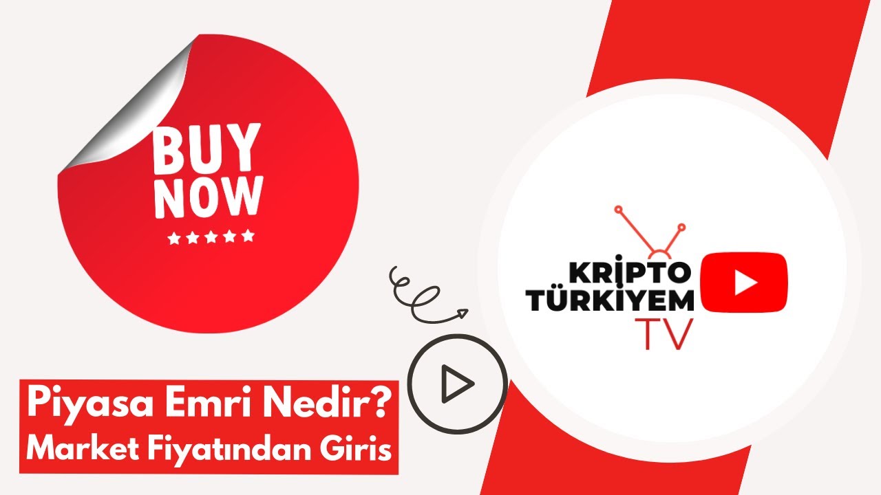 Piyasa Emri Nedir? Market Fiyatından Giriş