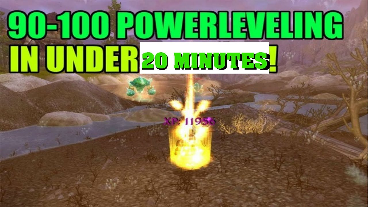 94-100 l Fastest POWERLeveling Method l WoW Pre-patch  l 20 Minutes to 100 l HD