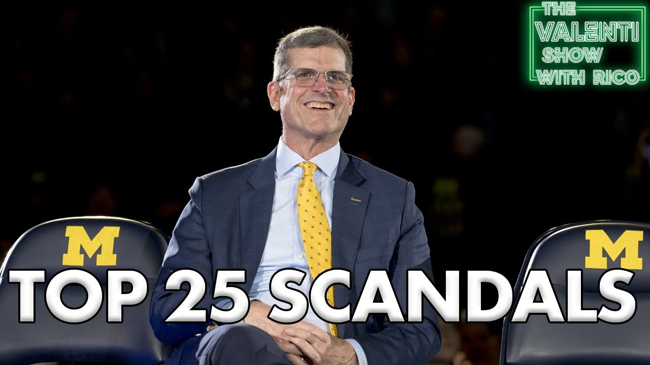 Top 25 College Football Scandals | Part 1 | The Valenti Show with Rico
