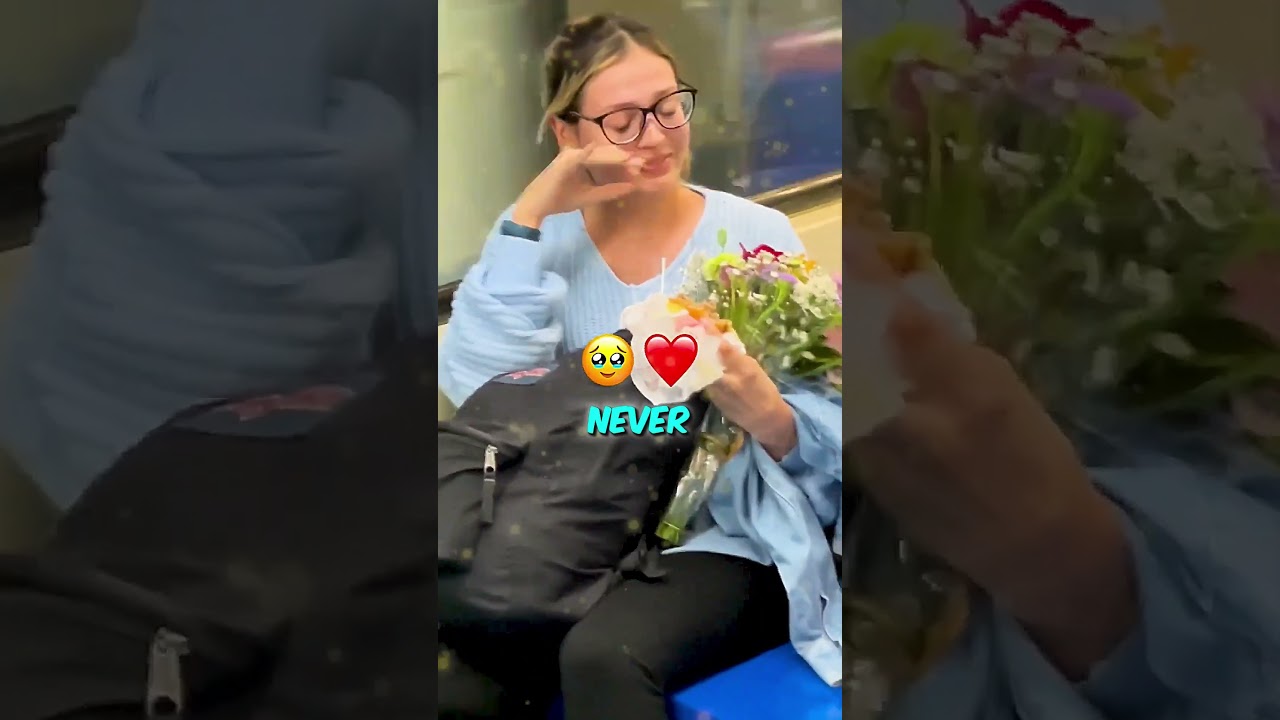 A Simple Act of Kindness on the Subway That Melted Everyone&rsquo;s Hearts 💐🚇 #shorts