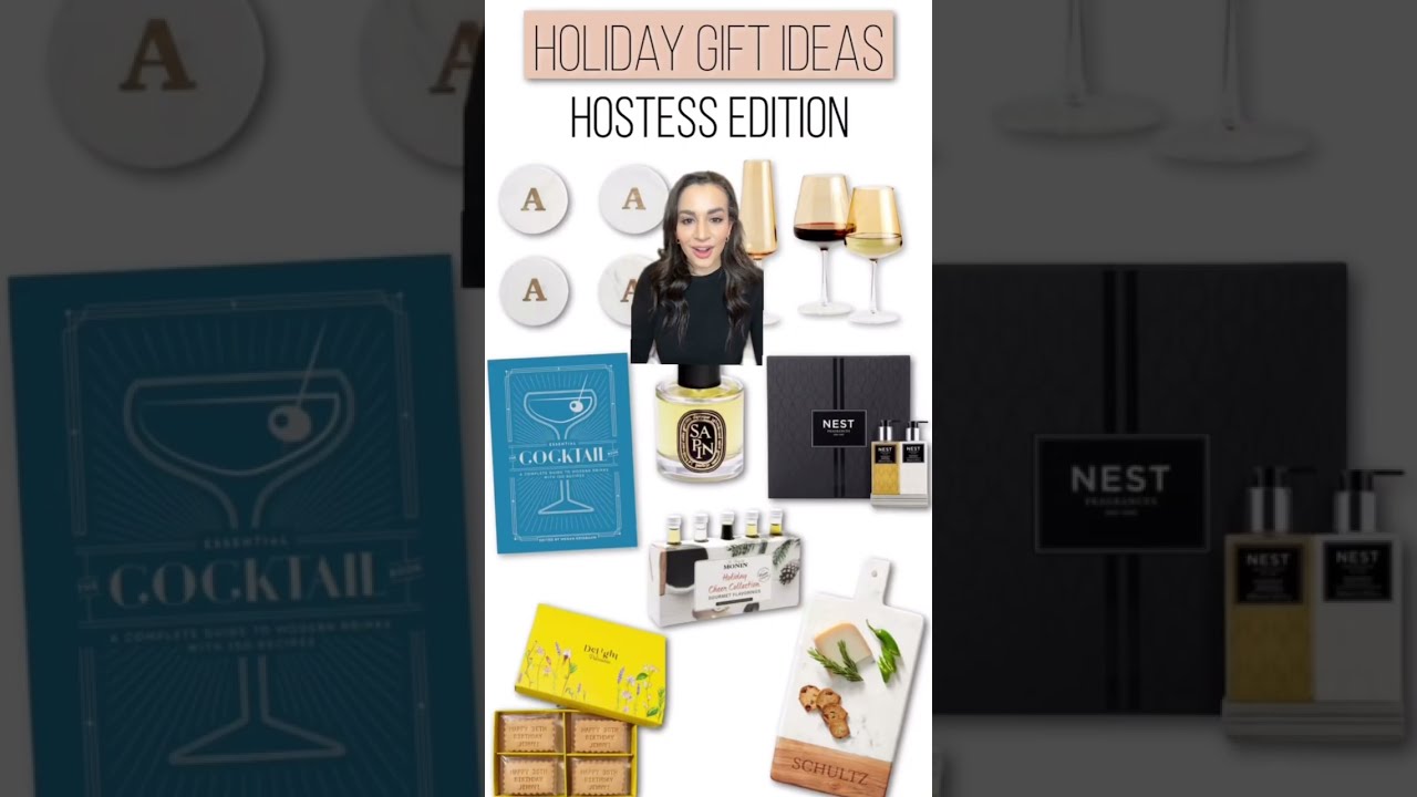Unique Holiday Gift Ideas For A Hostess! Holiday Gift Guide 2022 🎁