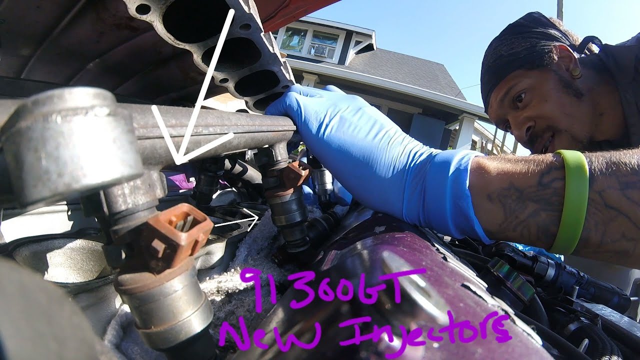 91 3000GT Injector Install