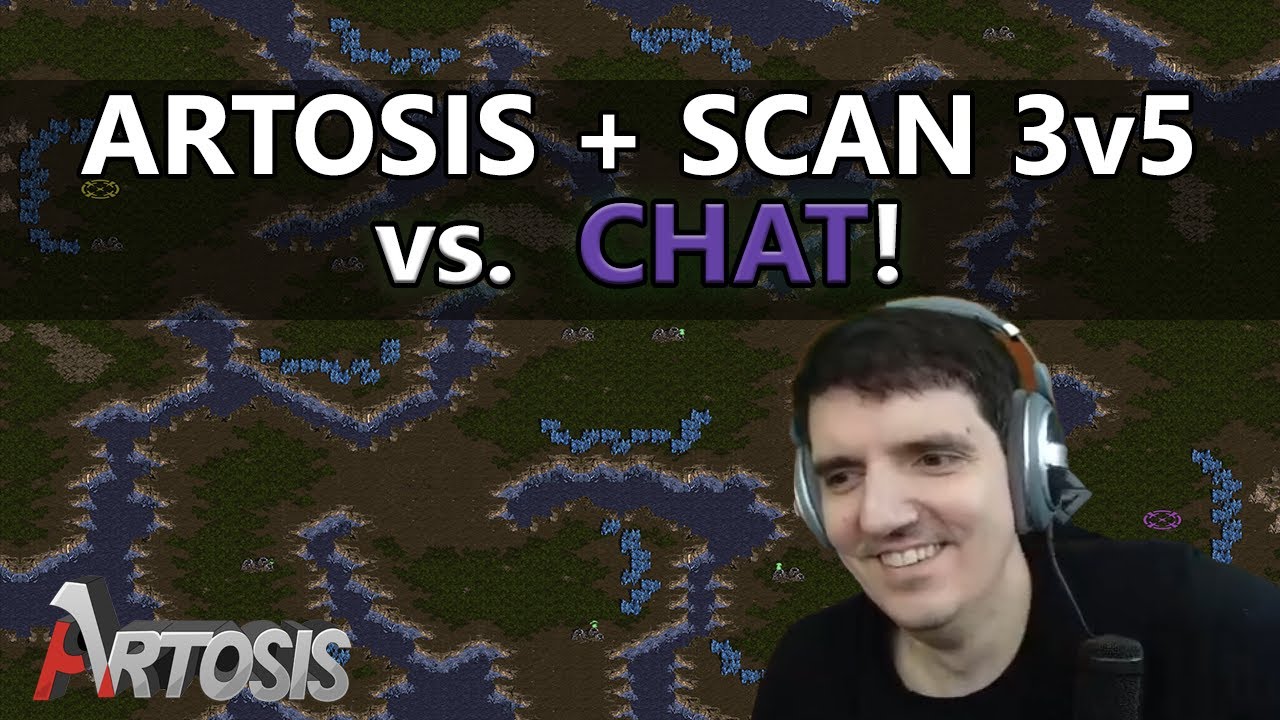 Artosis + Scan 3v5 vs. Guys in the Chat on BGH!
