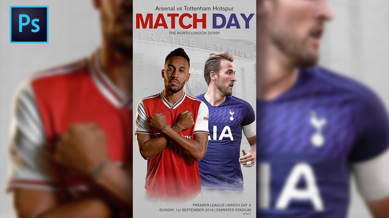 Create A Match Day Poster In Photoshop