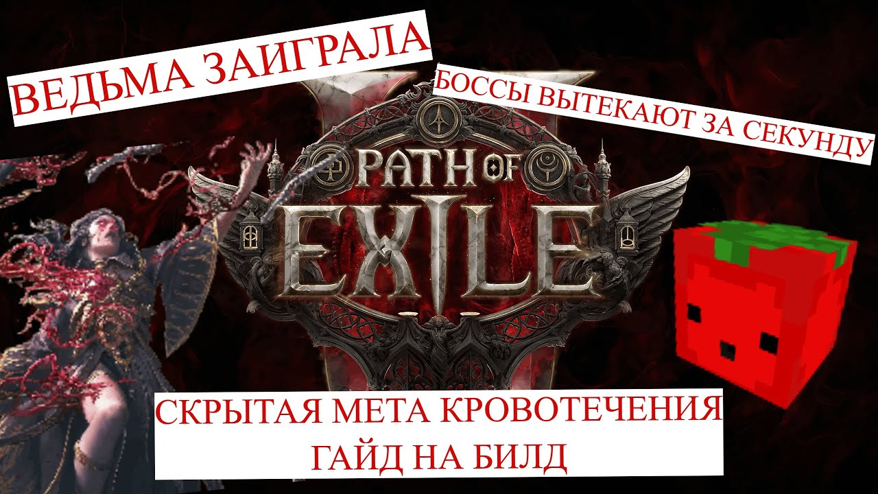 БИЛД СКРЫТАЯ МЕТА на ведьме POE2!!! path of exile 2 RAKE ведьма BLEED гайд билд кровотечения