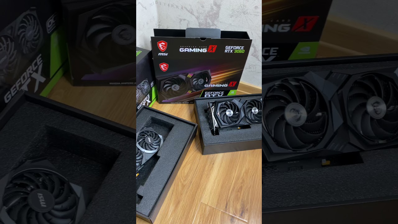 Первый обзор RTX 3060 в деталях MSI RTX 3060 Gaming X vs MSI RTX 3060 Ti Ventus 3X OC
