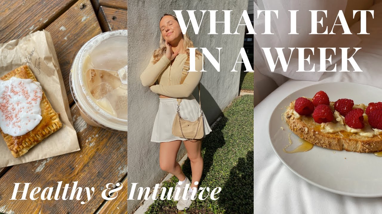 WHAT I EAT IN A WEEK ON MY PERIOD (intuitive eating)