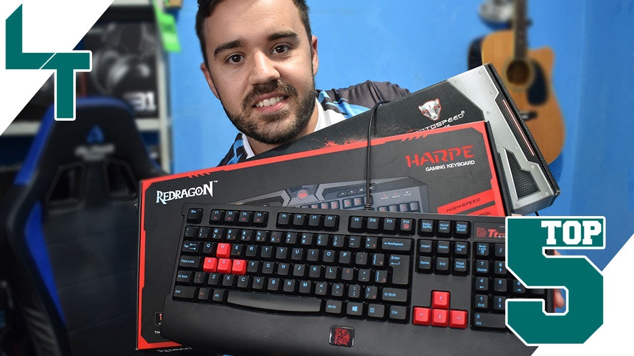 TOP 5 Teclados GAMER baratos (na faixa de 100 reais)  🔝