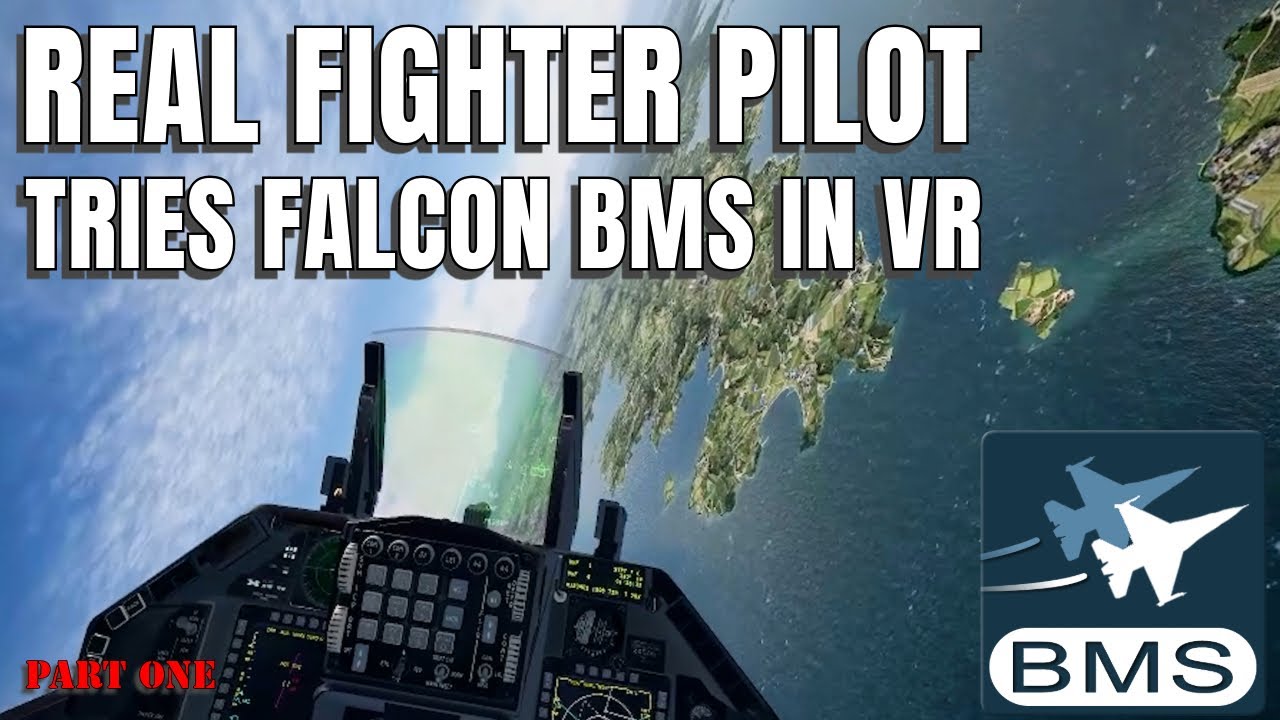Former F-16 Pilot Tries Falcon BMS in VR (Part 1)