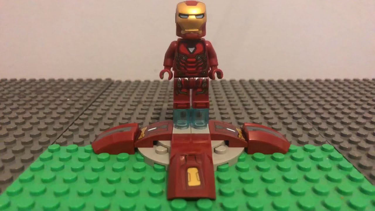 Lego Iron Man Mark 50 Weapons Test
