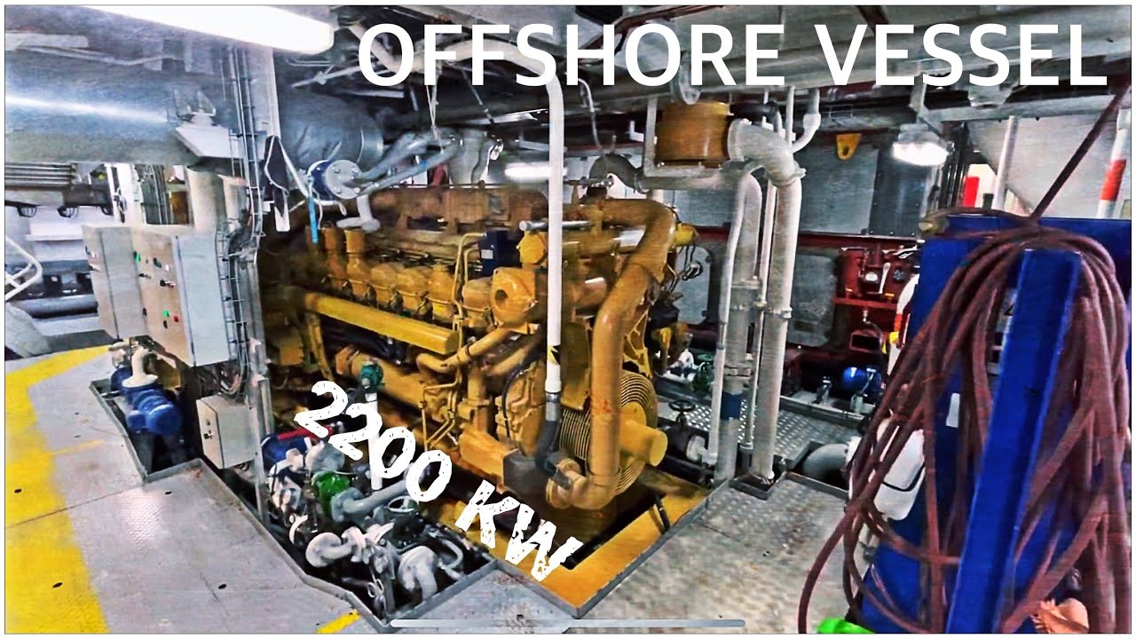 Standby Vessel Engine Room Walkthrough