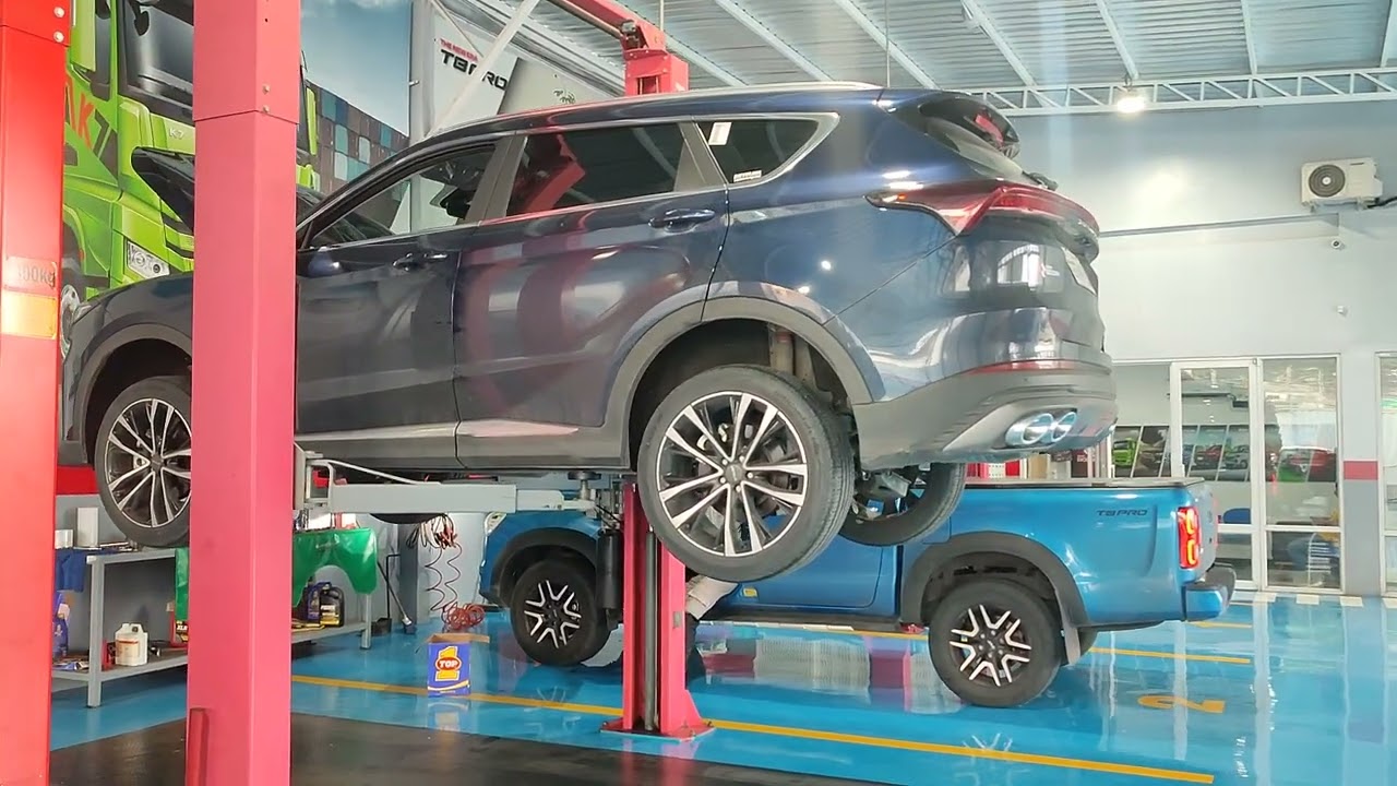JETOUR X70 PLUS mantenimiento de 5.000 km en el concesionario Parte 1