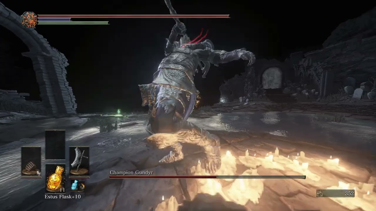 Dark Souls 3 in First Person - Champion Gundyr [NG++]