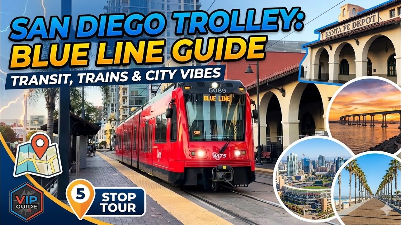 Blue Line @ Santa Fe Depot in San Diego 