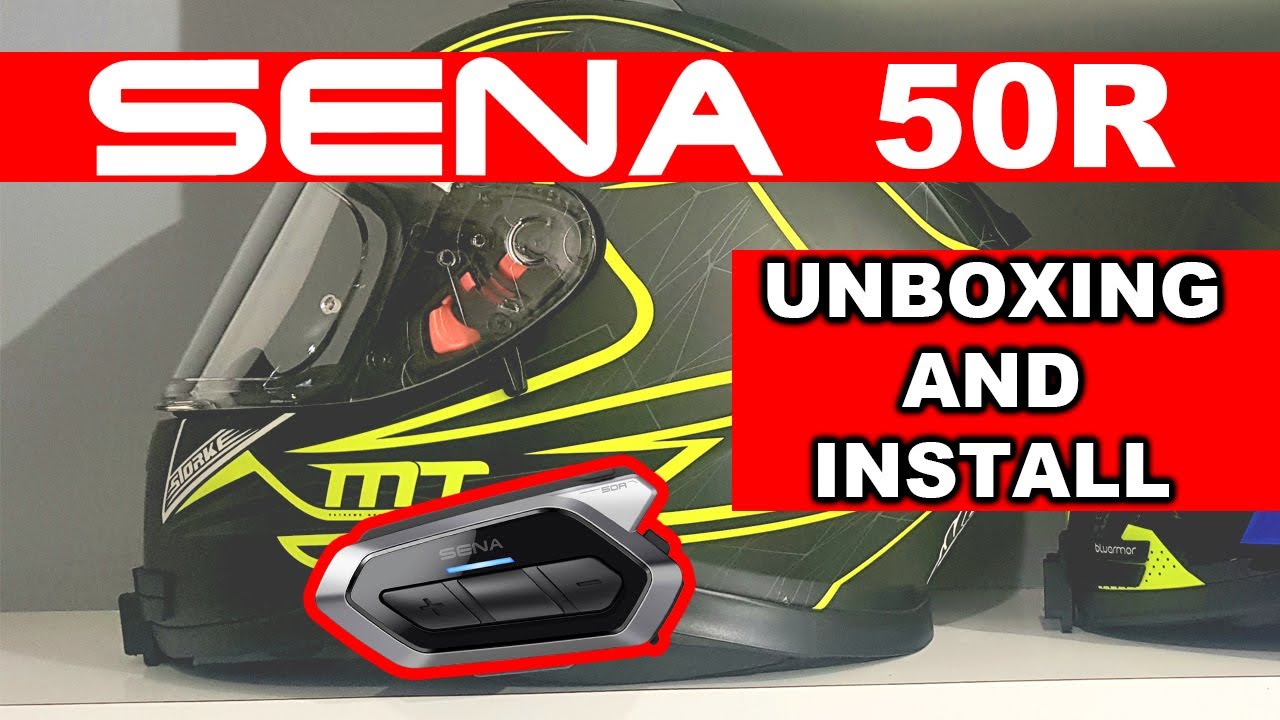 Sena 50R Unboxing and Install