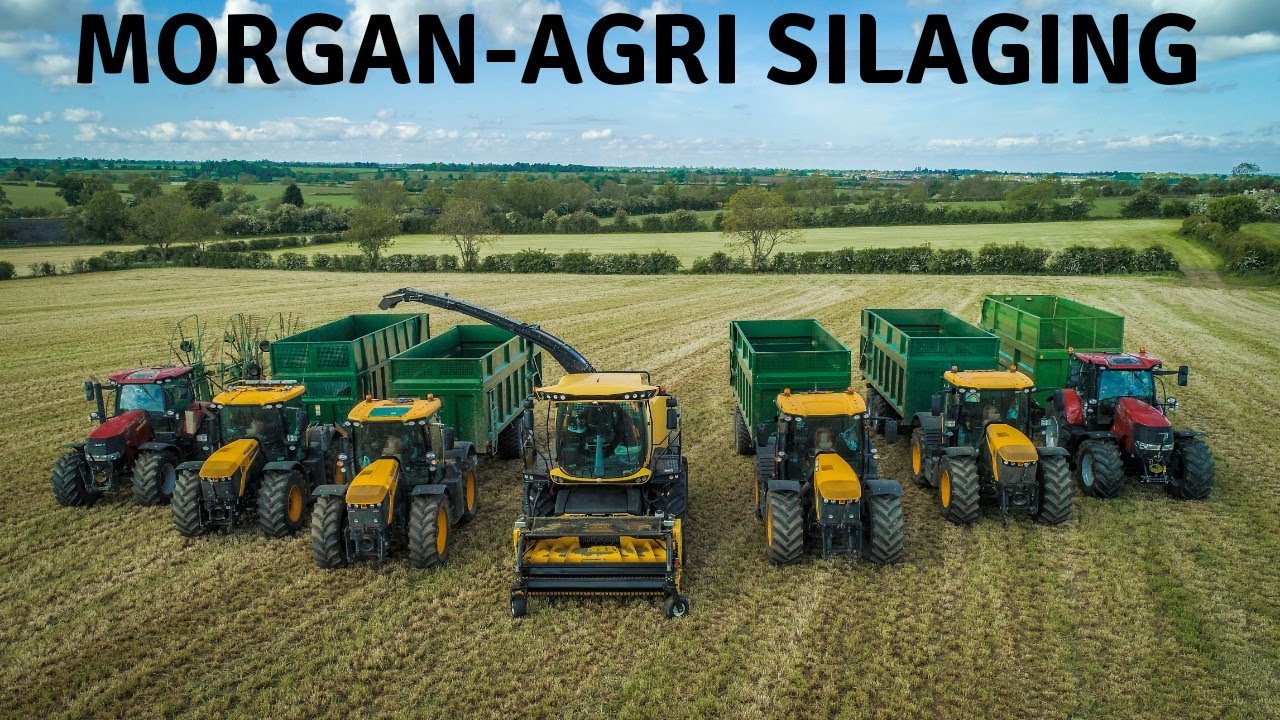 1st cut silage Morgan Agri Contractors   - New Holland FR550