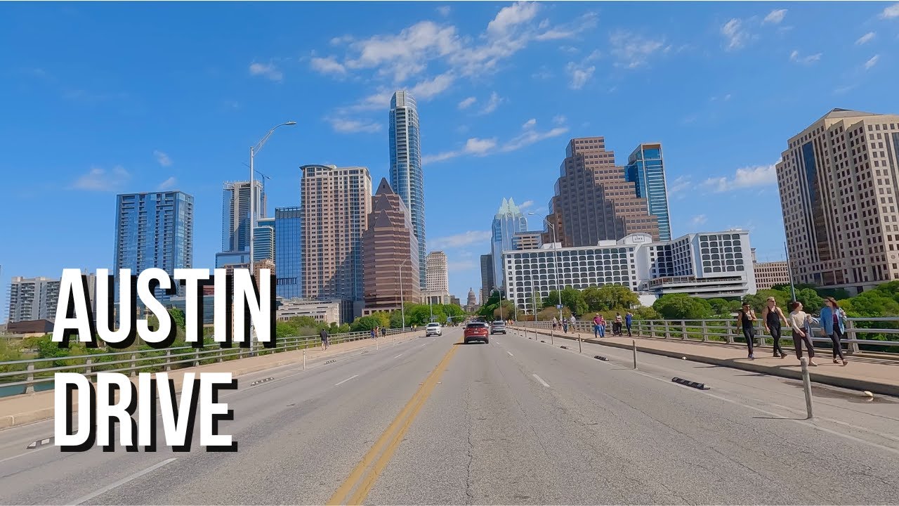 [4K] Driving in downtown Austin Texas