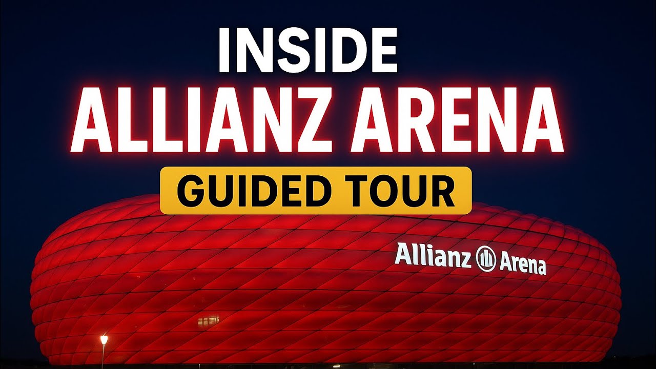 ⚽ Allianz Arena Tour &ndash; Exploring FC Bayern&rsquo;s Iconic Stadium📍 (Behind the Scenes)