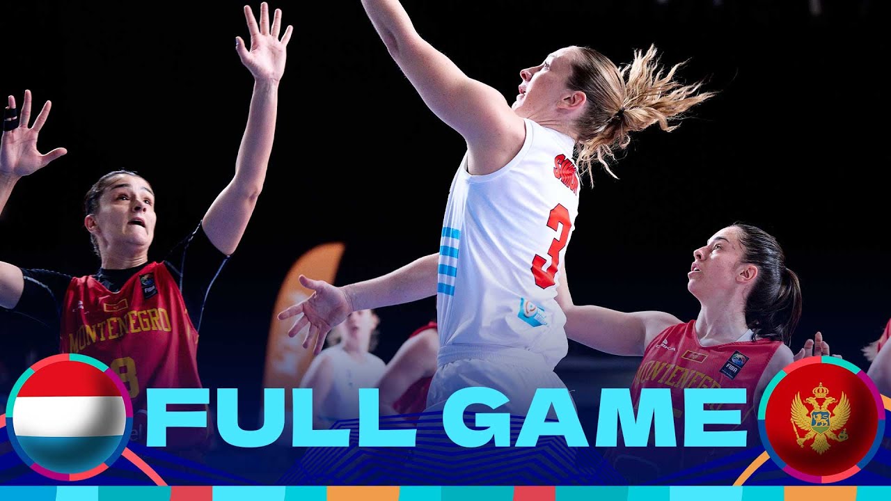 Luxembourg v Montenegro | Full Basketball Game | FIBA Women's EuroBasket 2025 Qualifiers