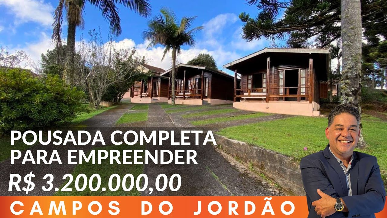 🍁 POUSADA COMPLETA PARA VOCÊ EMPREENDER NA MONTANHA MAGNÍFICA - VILA SIOMARA - R$ 3.200.000,00