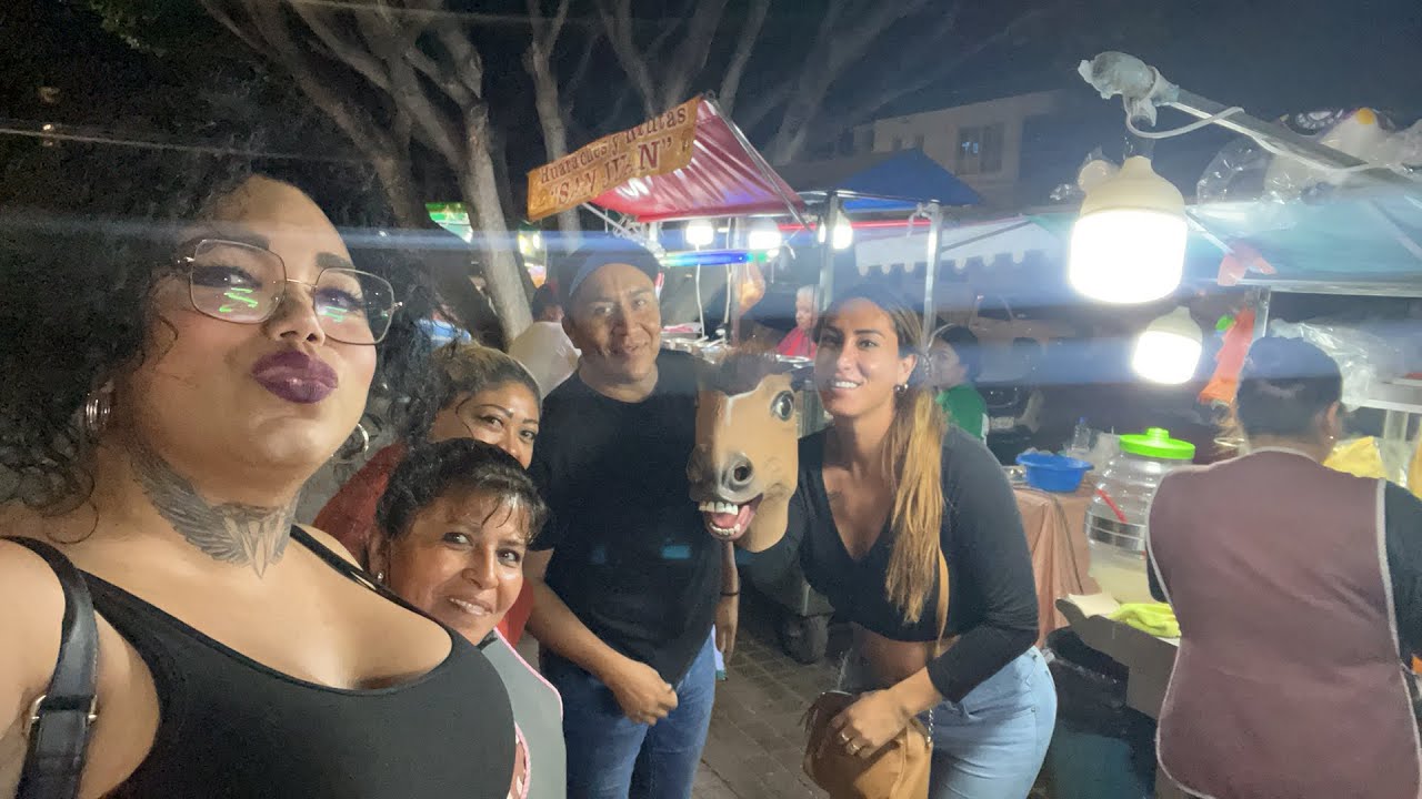 En San Juan del Cuesillo cenando esperando a Kimberly