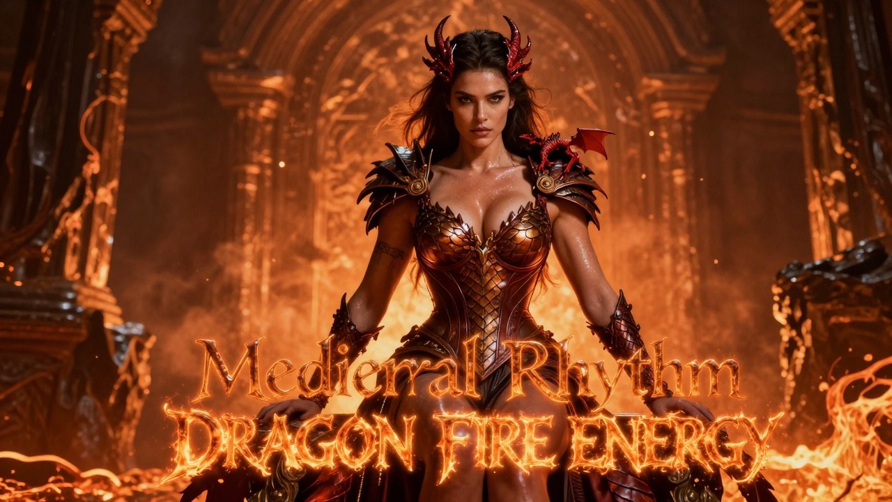 Medieval Music for Work & Energy - The Dragon Queen's Chamber - 3 Hours