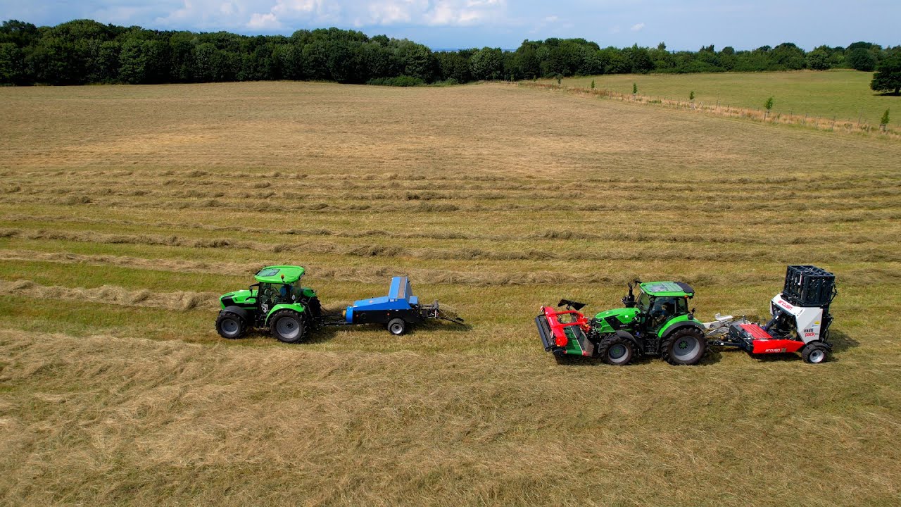 Burdorf Land- und Trocknungstechnik präsentiert: Spitzenheu durch Spitzentechnik