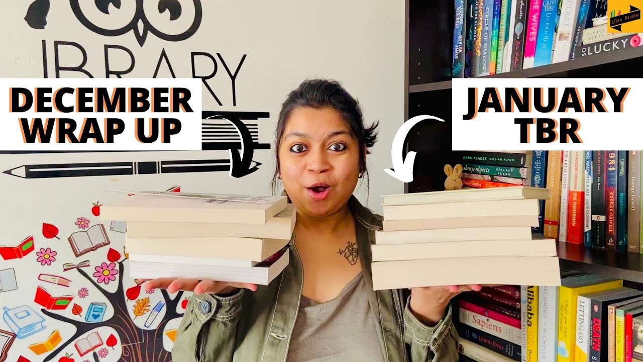 12 books - December Wrap up | January TBR | Beginner-friendly | Struggle with reading | Libro Review