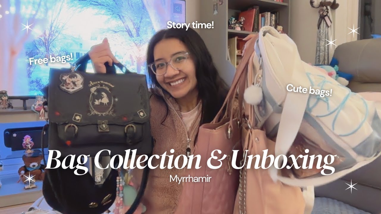 🎀 my bag collection + unboxing a new bag 🎀