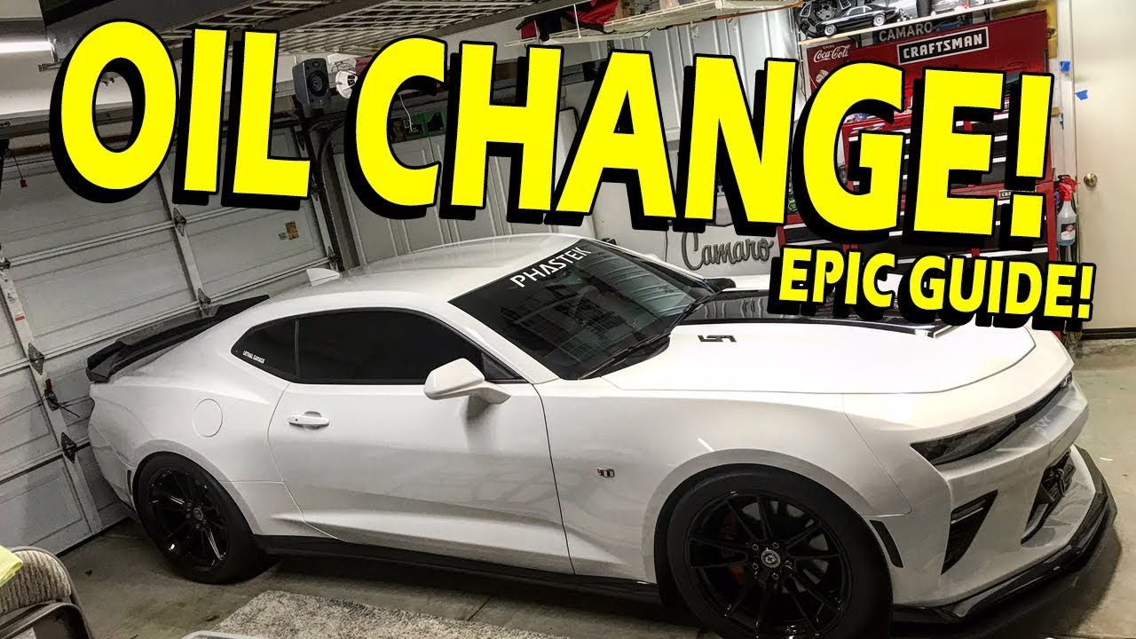 How to Change Your Oil (Guide) - 2016-2024 Camaro SS