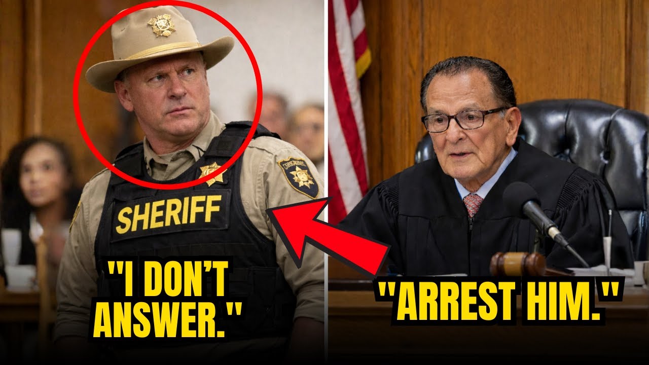 Sheriff REFUSES to Follow Judge's Order — What Happens Next SHOCKS Nation