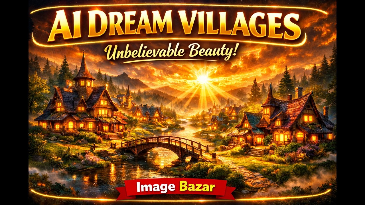 Top Stunning AI Village Landscapes You Must See | Fantasy Nature Art
