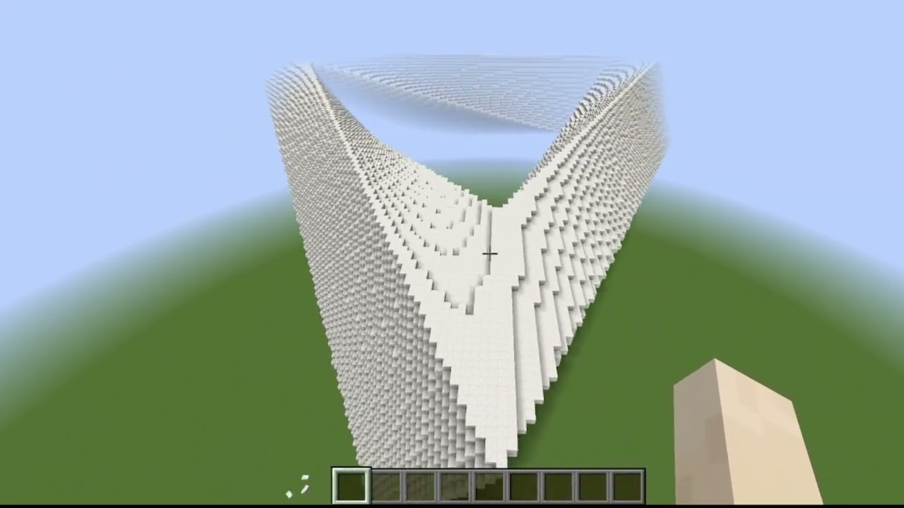 Minecraft Penrose Triangle Illusion