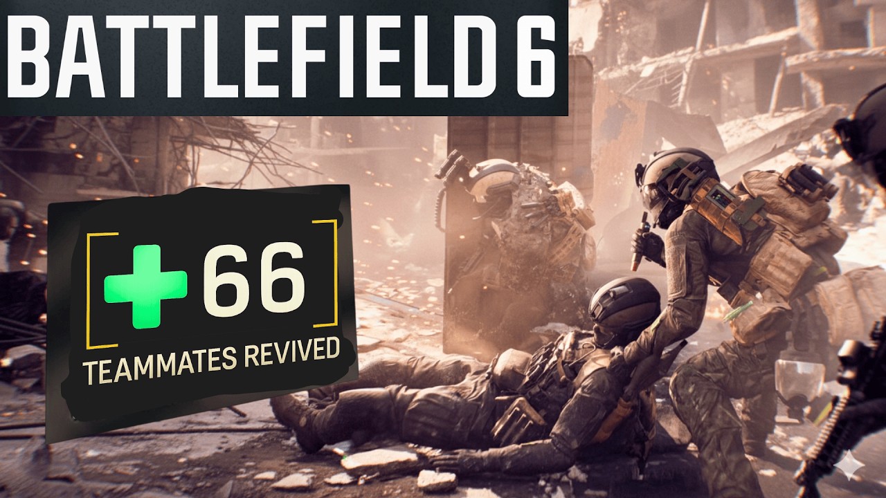 Being the best Medic in Battlefield 6 -No Commentary (Vertical)