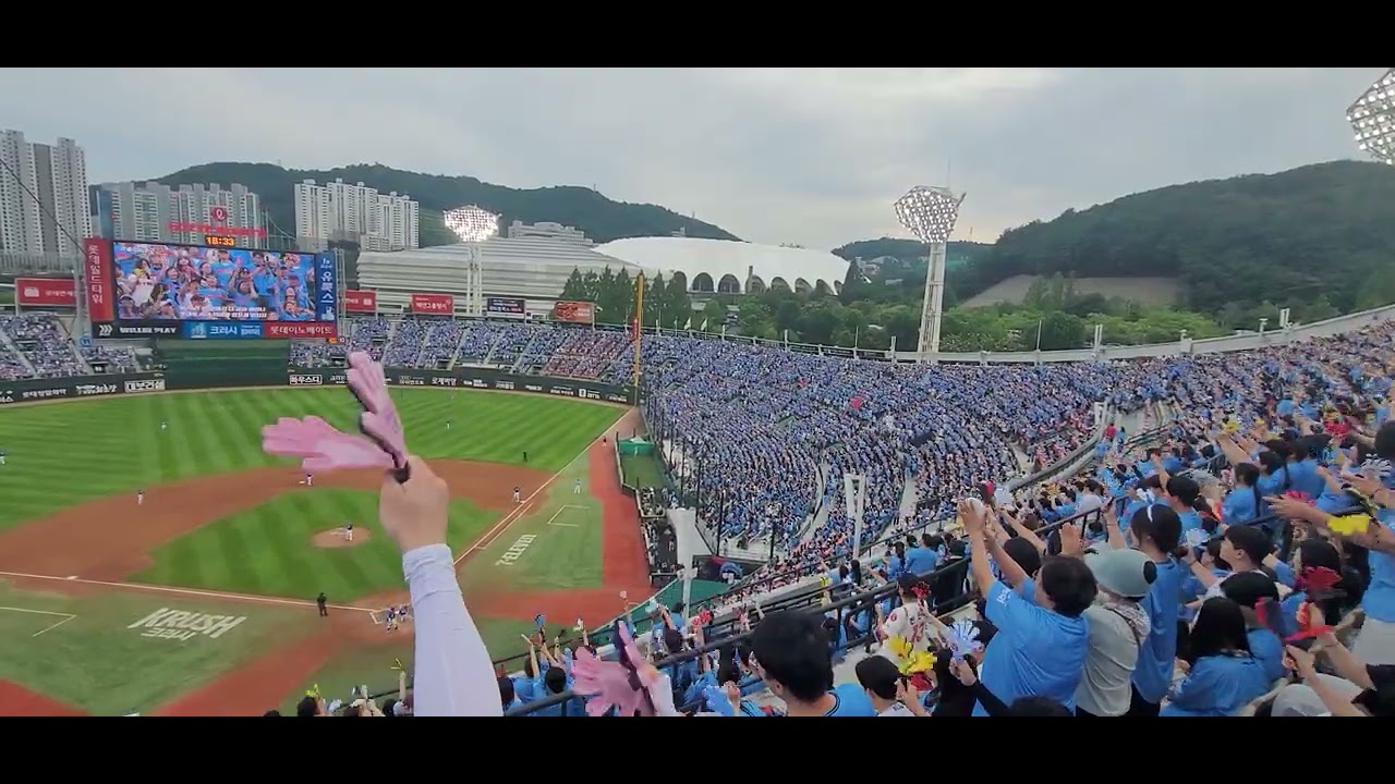 [롯데 응원 - 승리는 누구] 2025년6월22일 사직 (삼성 6 vs 롯데 9)