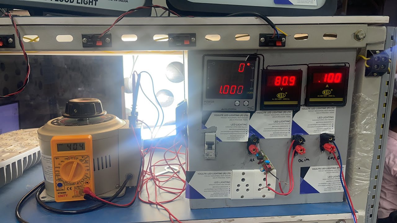 Led Bulb Raw Material Testing 440 Volt Yousa Driver Mcpcb Live For Bokking Call Us