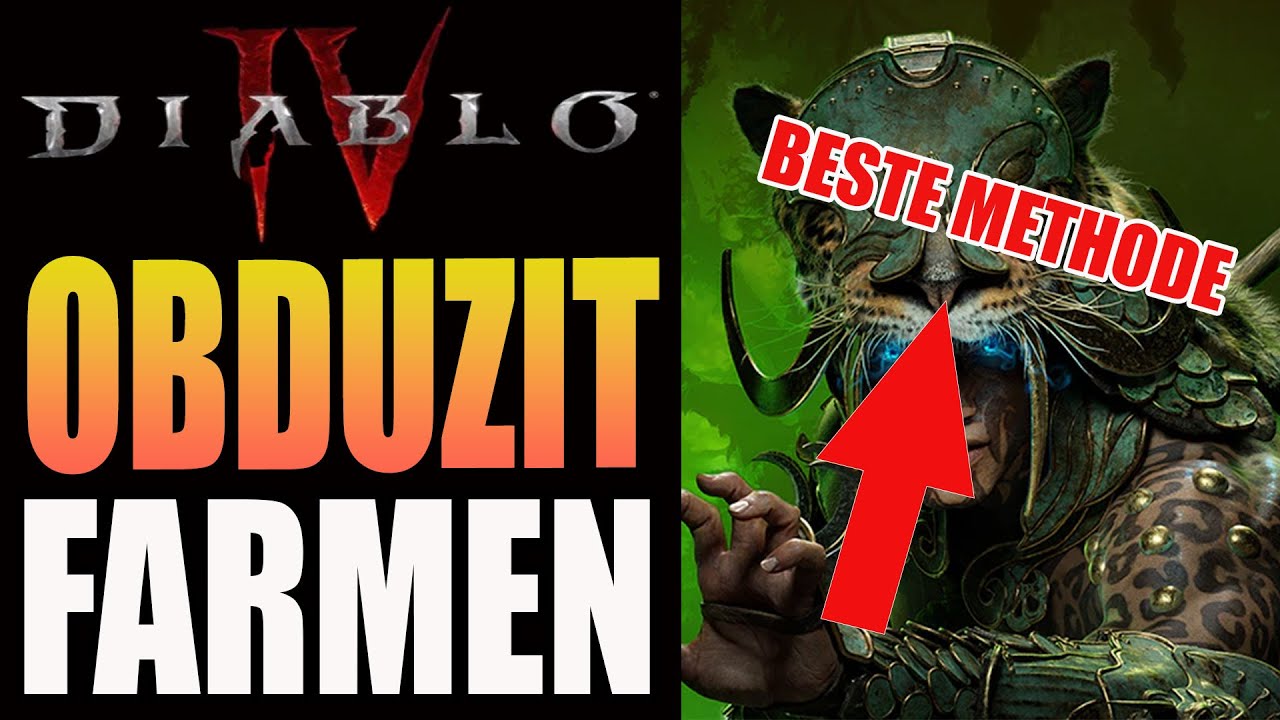 Diablo 4 - Vessel of Hatred - Obduzit farmen - Die bestes Methode - Maximale Vollendung