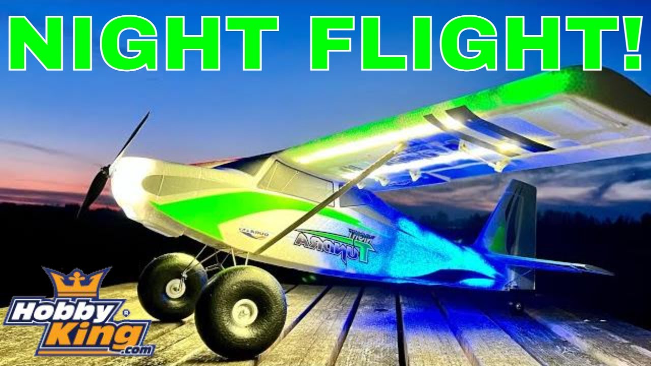 NEW Night Tundra DARK NIGHT FLIGHT! Flying the super dark!