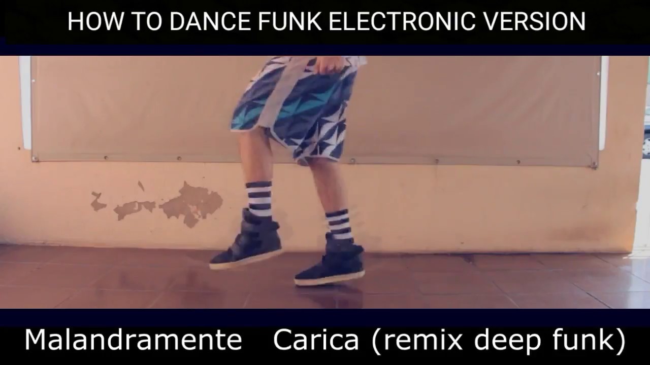 HOW TO DANCE FUNK ELECTRONIC VERSION (BASIC STEPS ) | TUTORIAL BY LEO MACKIN