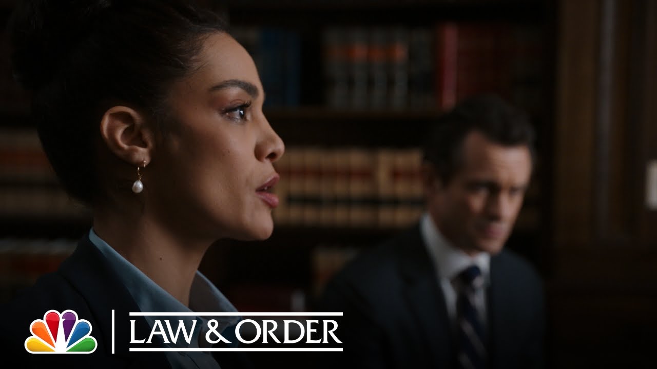 Price and Maroun Discuss Tricky Case with McCoy | NBC's Law & Order