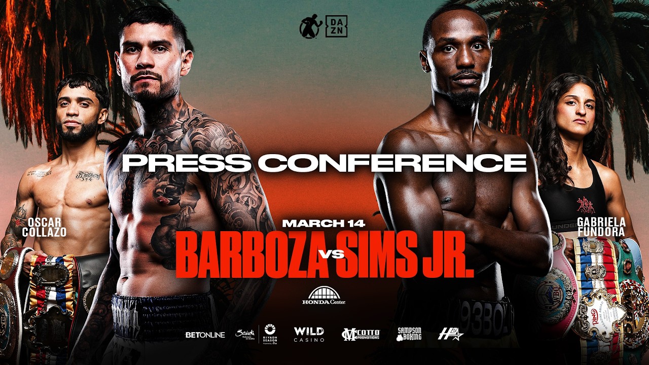 Arnold Barboza Jr. vs. Kenneth “Bossman” Sims Jr. | Final Press Conference