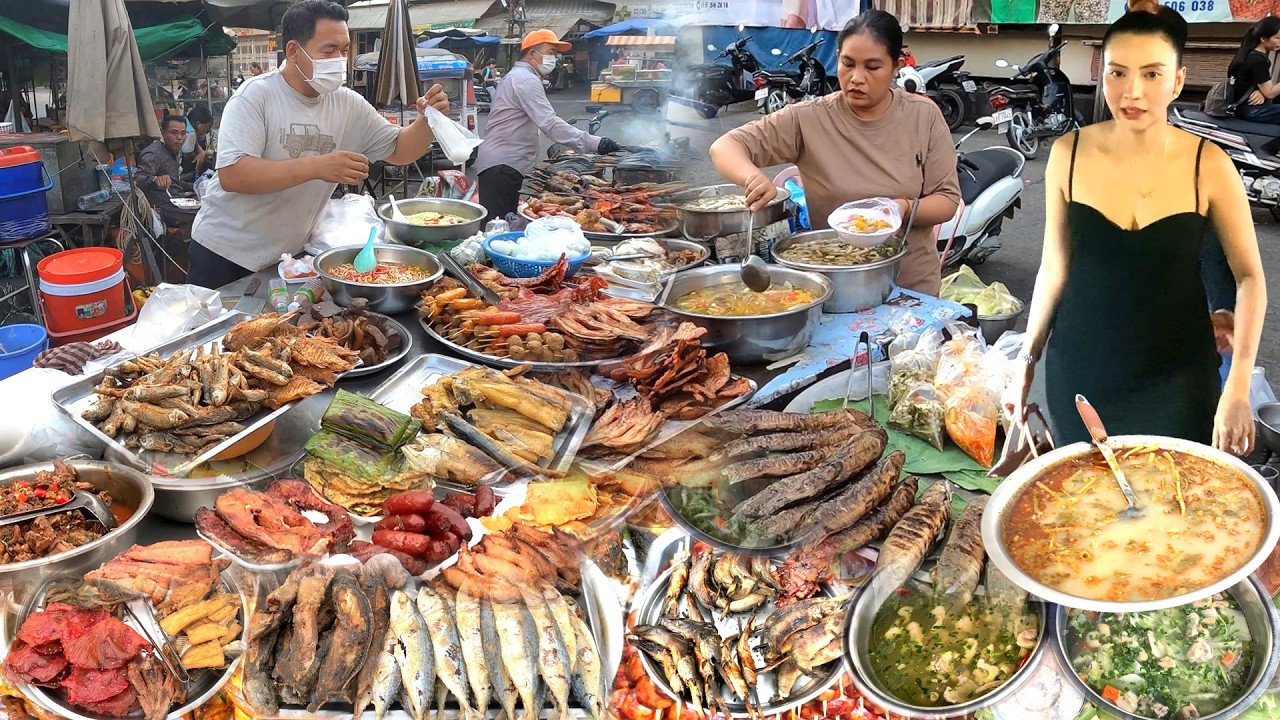 AMAZING! Cambodian Street Food Tour - The World of Delicious Food @ You’ve NEVER Seen This Before