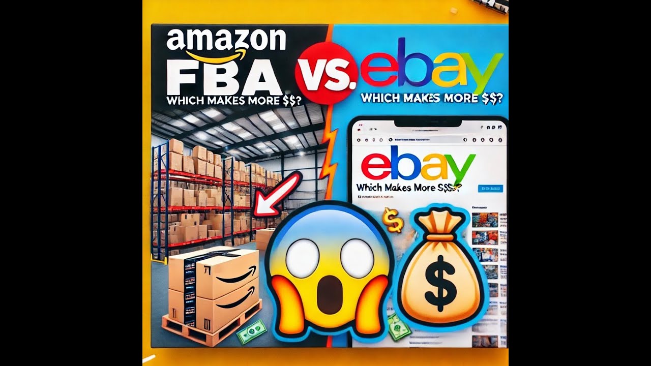 Amazon FBA vs. eBay: Which One Makes More Money in 2025? (Pros & Cons Explained!)