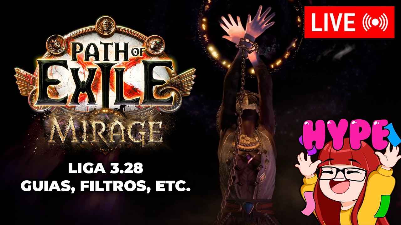 POE 3.28 🔥 !FARMEOS | GUÍA !MIRAGE | RESOLVEMOS DUDAS | !kofi ☕️ !rincon 👩‍🏫