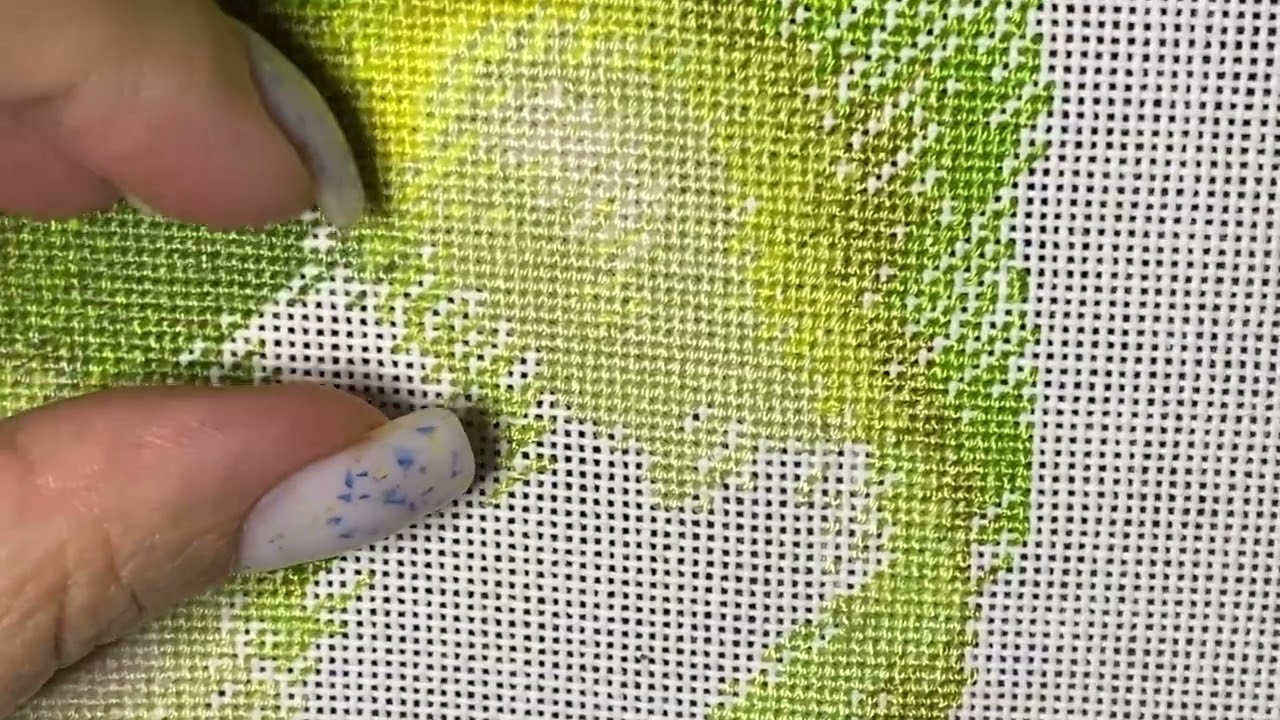 ASMR | Embroidery Cross Stitch | ASMR relaxation, no talking, no music
