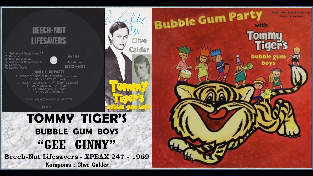 Gee Ginny - Tommy Tiger's Bubble Gum Boys